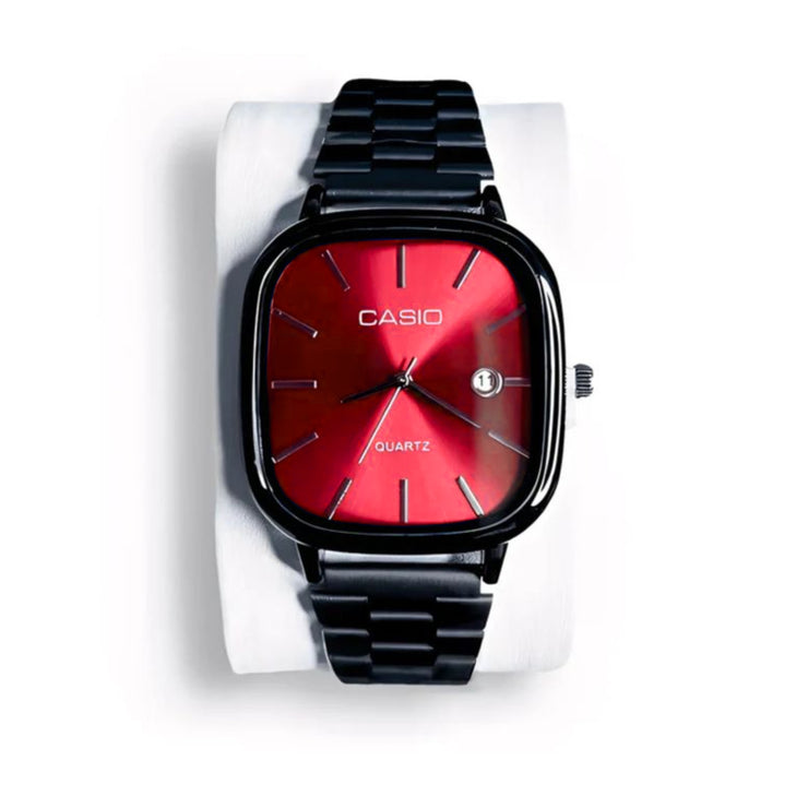 Casio Vintage Watch Black - Red