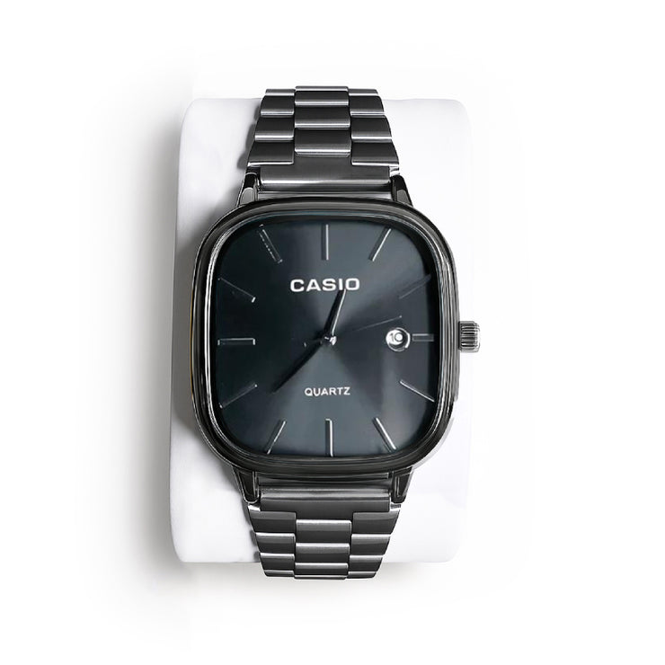 Casio Vintage Watch Silver  - Black