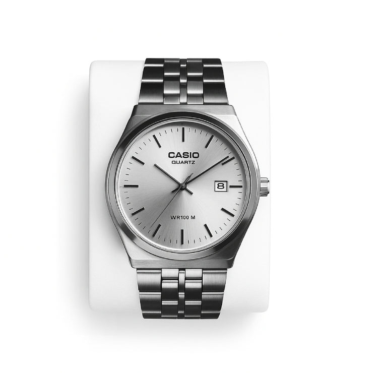 Casio Round Watch Silver - Silver